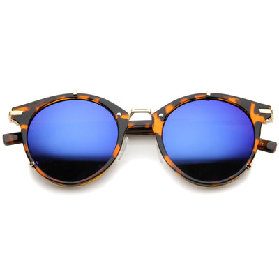 Tortoise Gold Blue Mirror