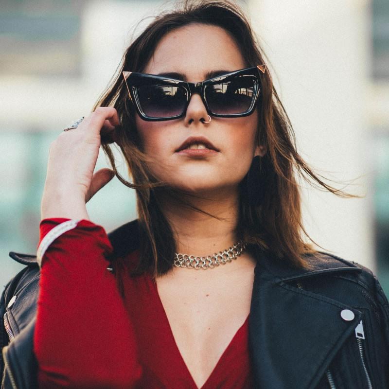 Hot Tip Gafas de sol tipo ojo de gato súper puntiagudas 8181