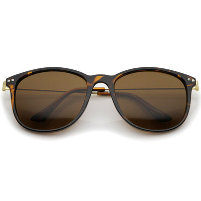 Classic Dapper Slim Horned Rim Sunglasses A790