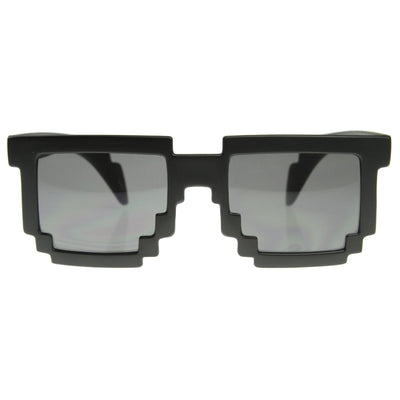 Retro Programmer Gamer Pixelated 8-Bit Nerd Sunglasses 8538