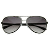 Premium Optical Quality Nouveau Metal Laser Crafted Aviator Sunglasses 8365