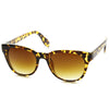 Retro Bold Frame Indie Horned Rim Sunglasses 8987