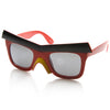 Novelty Video Game Bird Brow Mask Costume Sunglasses 8625