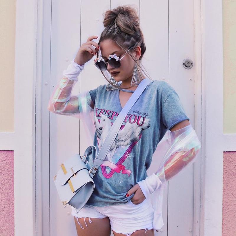 Gafas de sol redondas con lentes degradadas Indie Festival C430