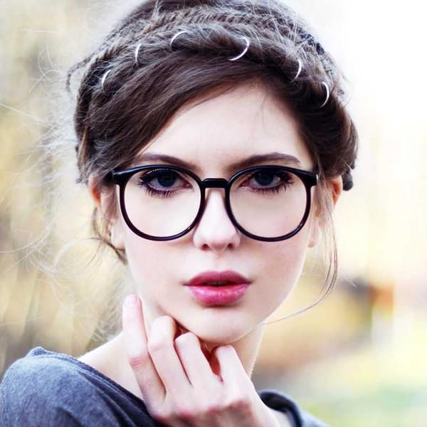 Gafas Dapper P-3 con lentes transparentes redondas 2891