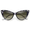 Womens Retro Mod 1950's Version Hot Tip Pointed Cat Eye Sunglasses 9145