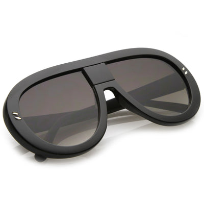 Oversize Bold Retro Modern Disco Aviator Sunglasses C288