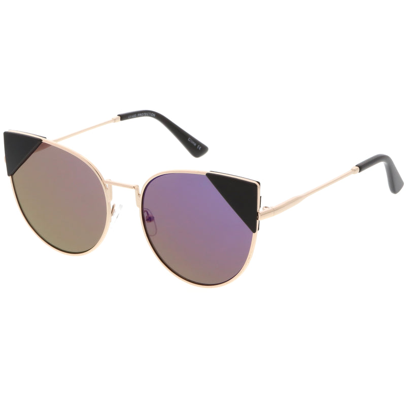 Black Gold Blue Mirror