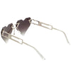 Novelty Laser Cut 8 Bit Heart Shape Sunglasses C439