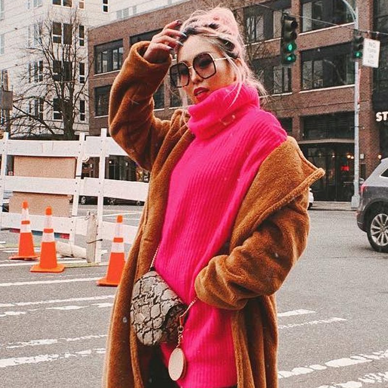 Gafas de sol geométricas con lentes planas de moda de metal de gran tamaño para mujer C527