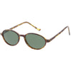 True Retro Oval Color Tone Indie Sunglasses C643