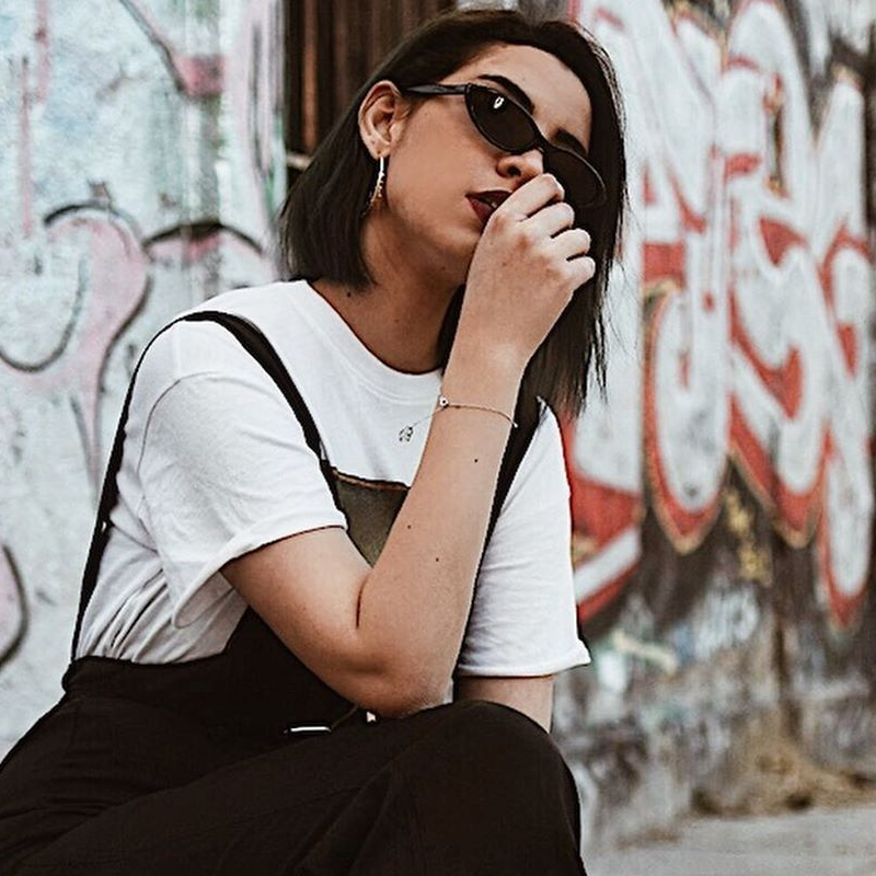 Gafas de sol retro delgadas planas estrechas de los años 90 C671