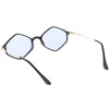 Retro Color Tone Hexagon Diamond Shape Sunglasses C740