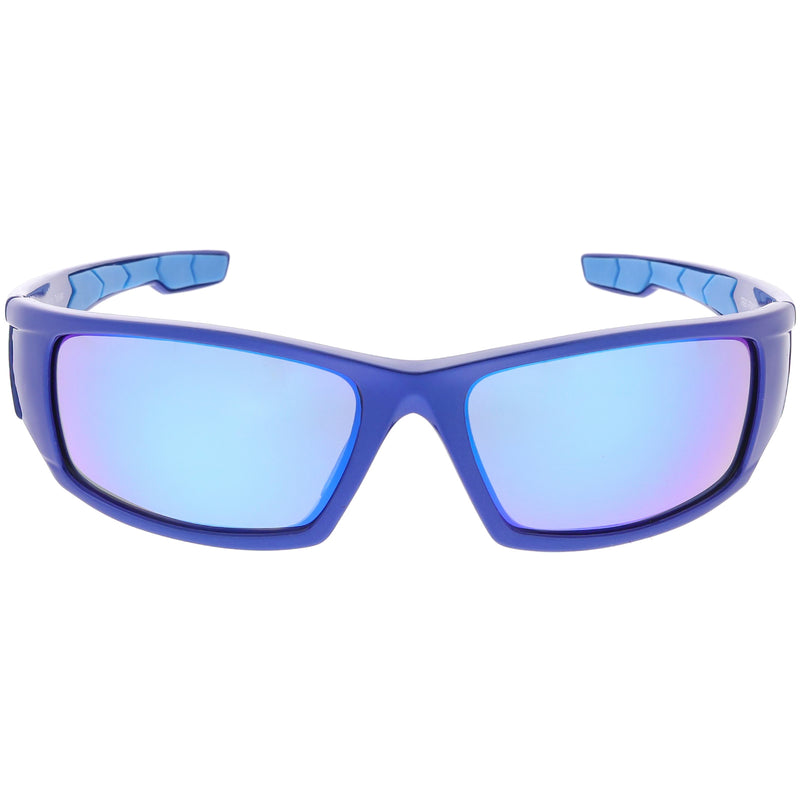 Action Sports TR-90 Sports Wrap Gafas de sol con lentes espejadas C811