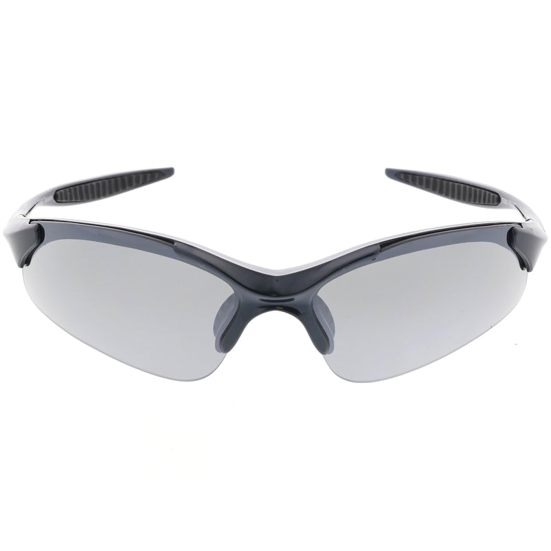 Performance Sports Peso ligero TR-90 Gafas de sol curvadas de media montura C814