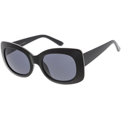 Women's Retro Rectangle 1950's Fashion Sunglasses C832