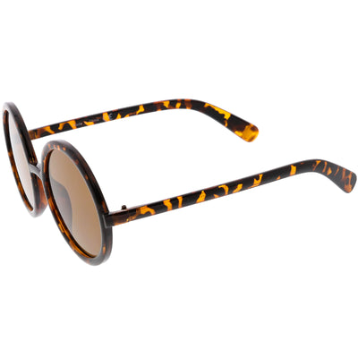 Large Retro Round Circle 1970's Fashion Sunglasses C855
