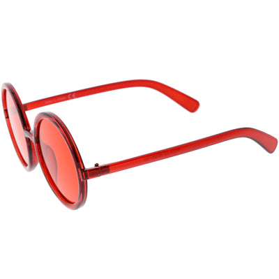 Large Retro Round Circle 1970's Fashion Sunglasses C855