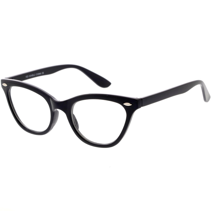 Gafas de luz azul con forma de ojo de gato, pequeñas, a la moda, elegantes, para todos los días, D156