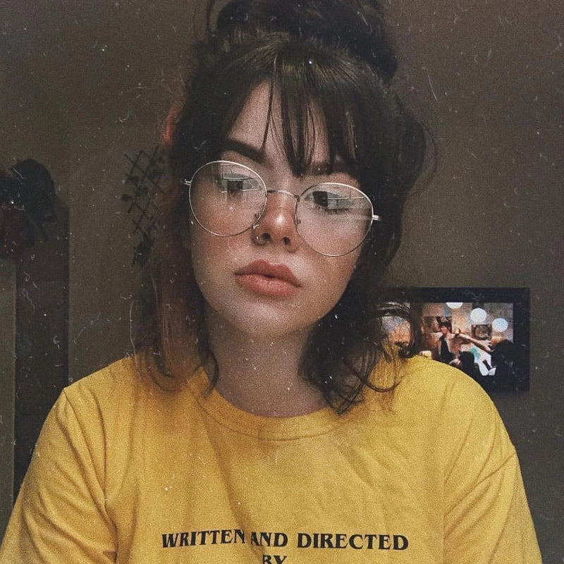 Vintage Dapper 1920's Gafas de lentes transparentes C135