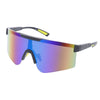 Gafas de sol ajustables con brazo deportivo y escudo D332