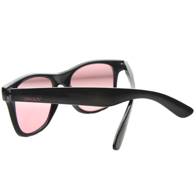 Gafas de sol con montura en forma de cuerno y lentes tintadas de color de edición limitada 8803