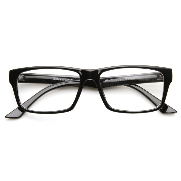 Modern Fashion RX Optical Rectangle Clear Lens Glasses - zeroUV