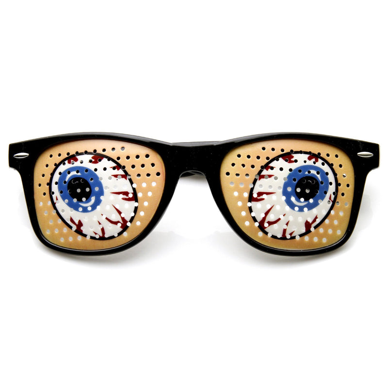 Novedad cara de póquer ojos de dibujos animados disfraz fiesta gafas de sol 9303