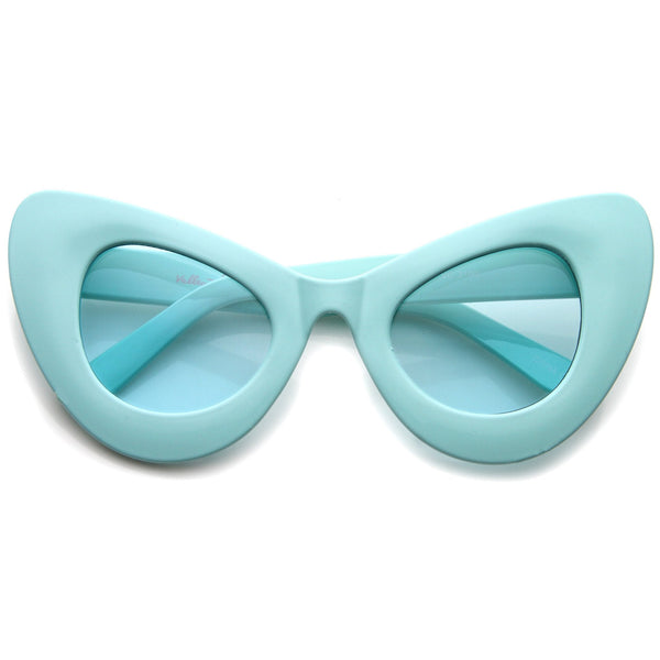Valley City X zeroUV Aubrey Oversize Cat Eye Sunglasses A535 display picture 1