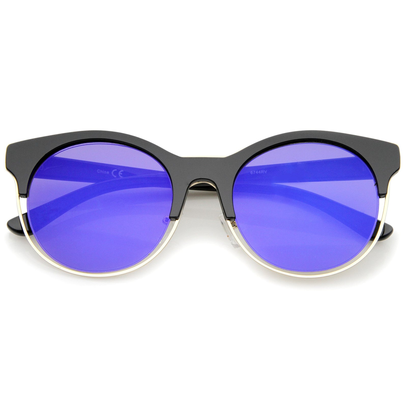 Black Gold Purple Mirror