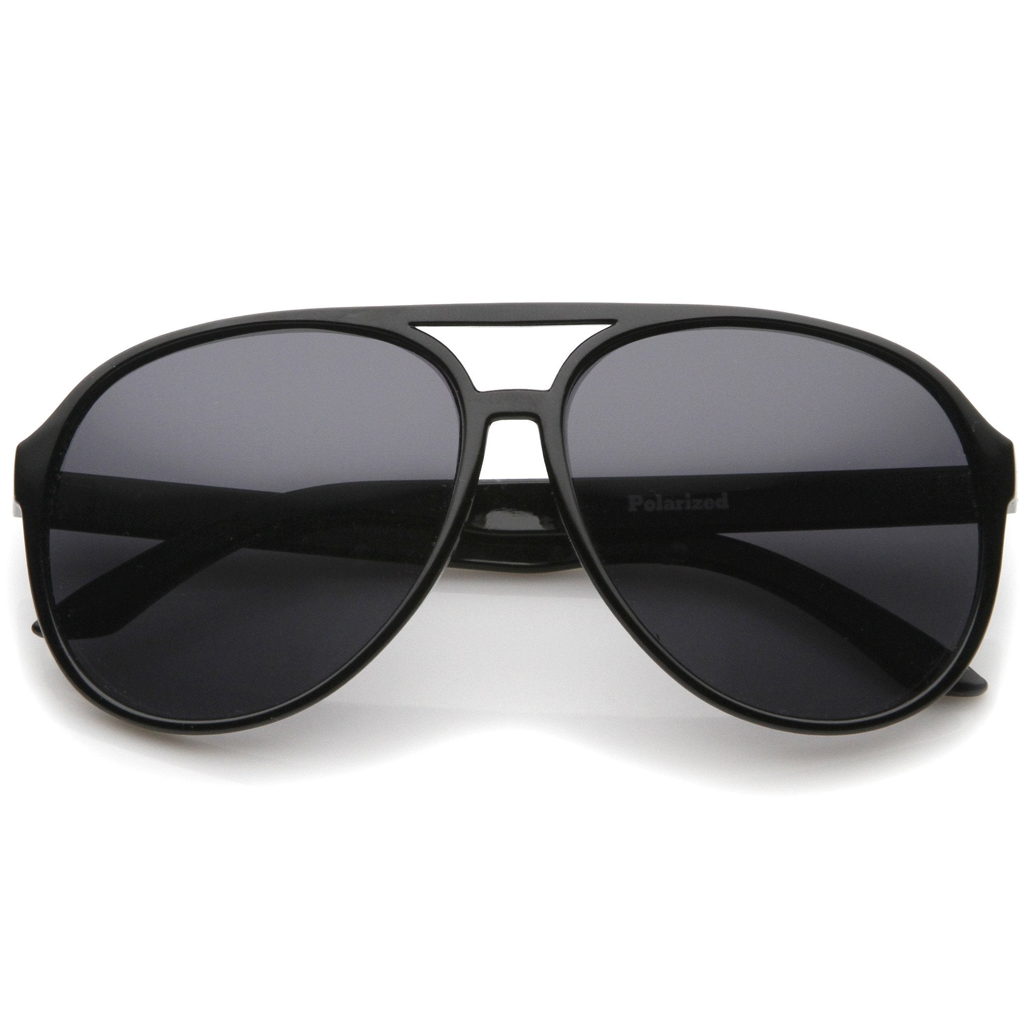 Plastic Frame Polarized Aviator Sunglasses UV Protection Retro Style Amazon.com: SOJOS Trendy Oversized Polarized Aviator  main image 2