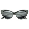 Gafas de sol estilo ojo de gato vintage puntiagudas con punta caliente a la moda para mujer 8371