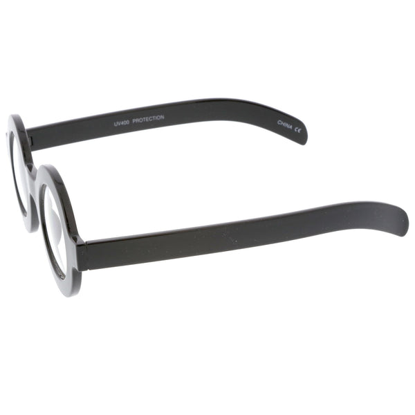 Bold Retro Thick Frame Clear Lens Glasses Zerouv