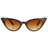 Elegantes gafas de sol estilo ojos de gato con diamantes de imitación para mujer, estilo vintage de los años 50, 8433