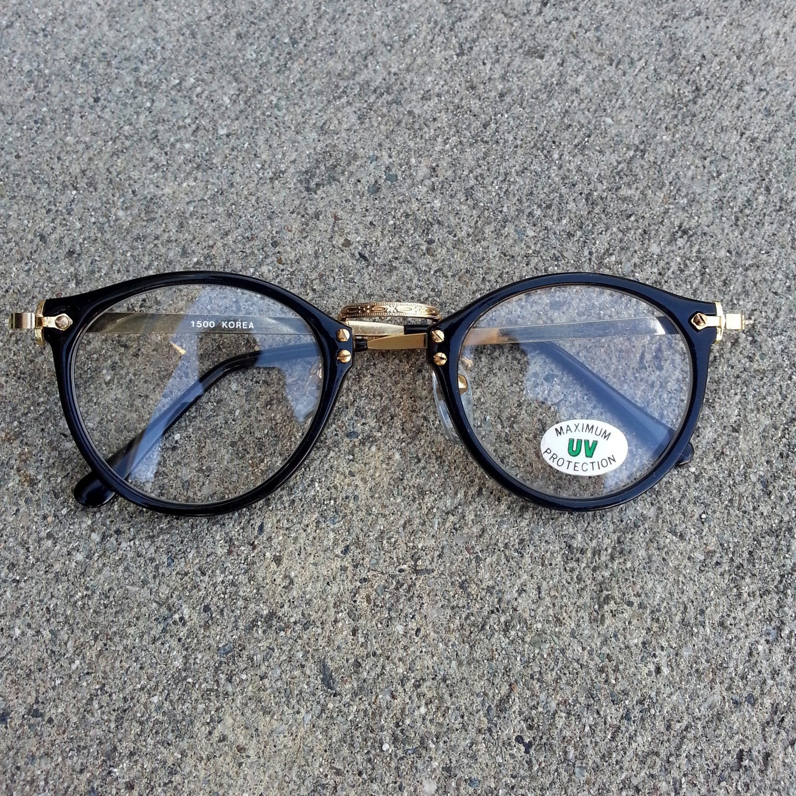 Gafas Steampunk vintage genuinas de Deadstock