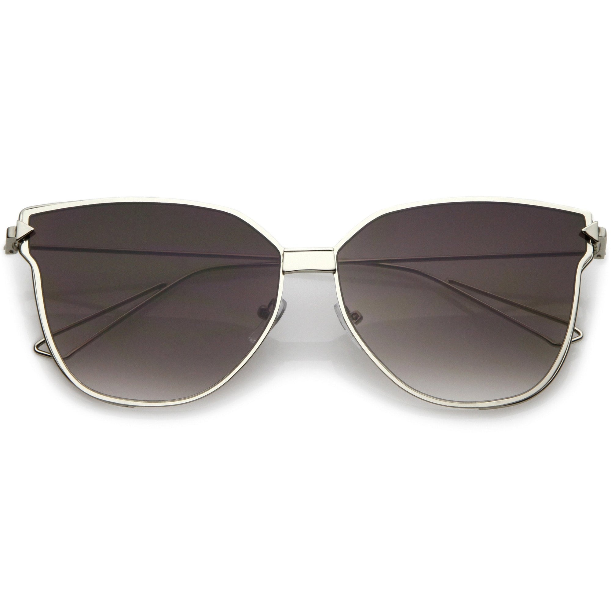 Gafas de sol Rm con lentes planas y detalles finos para mujer A909