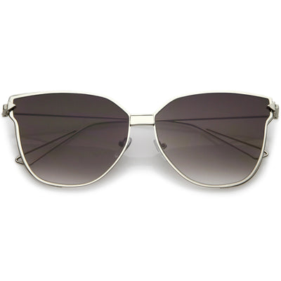 Gafas de sol Rm con lentes planas y detalles finos para mujer A909