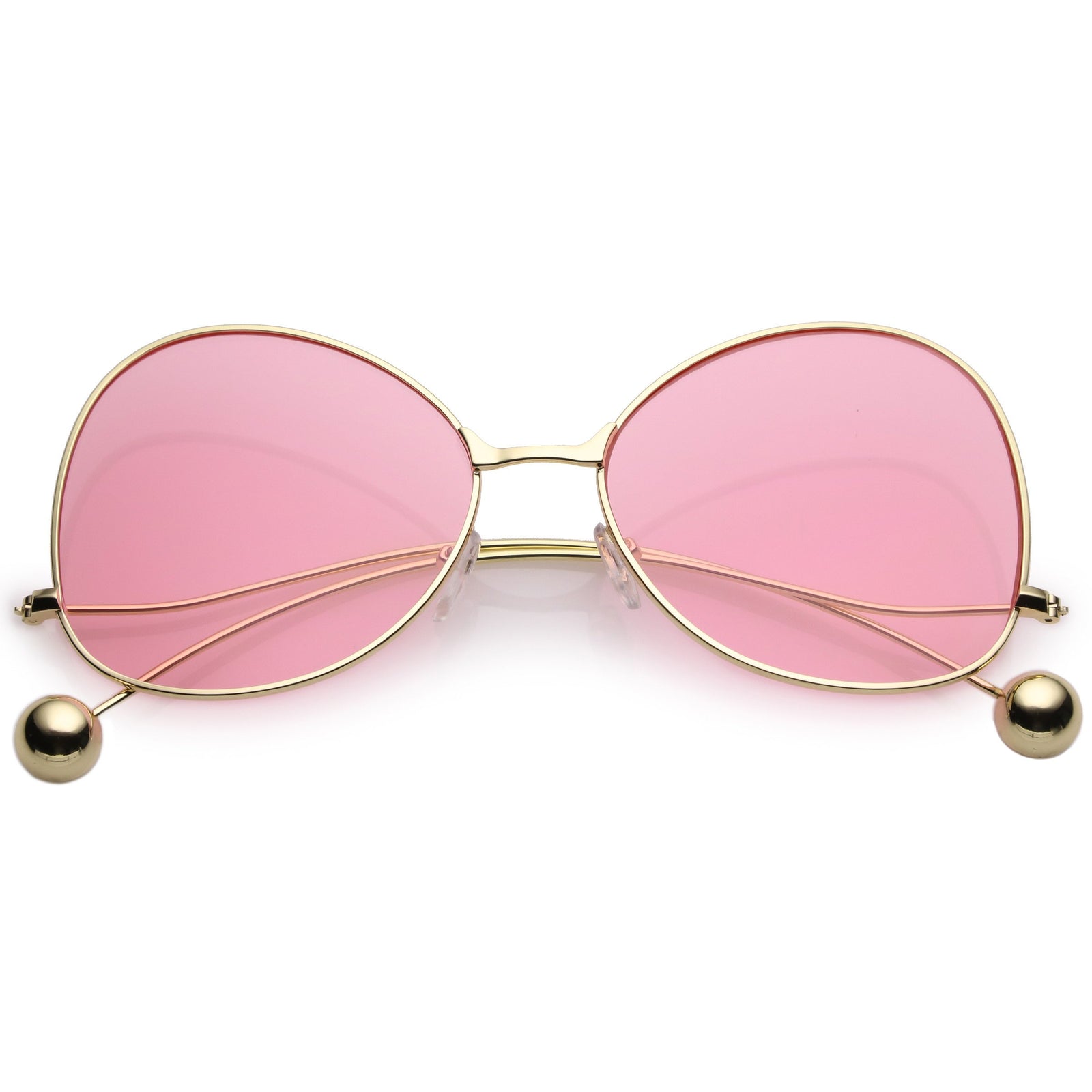 Flat Lens Sunglasses Zerouv® Eyewear Tagged Low Temple 