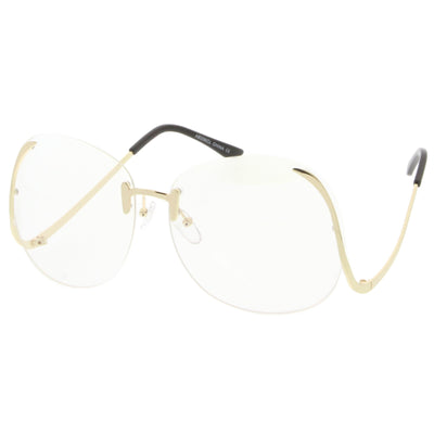 Clear Frame Adult Sunglasses - Glowtopia