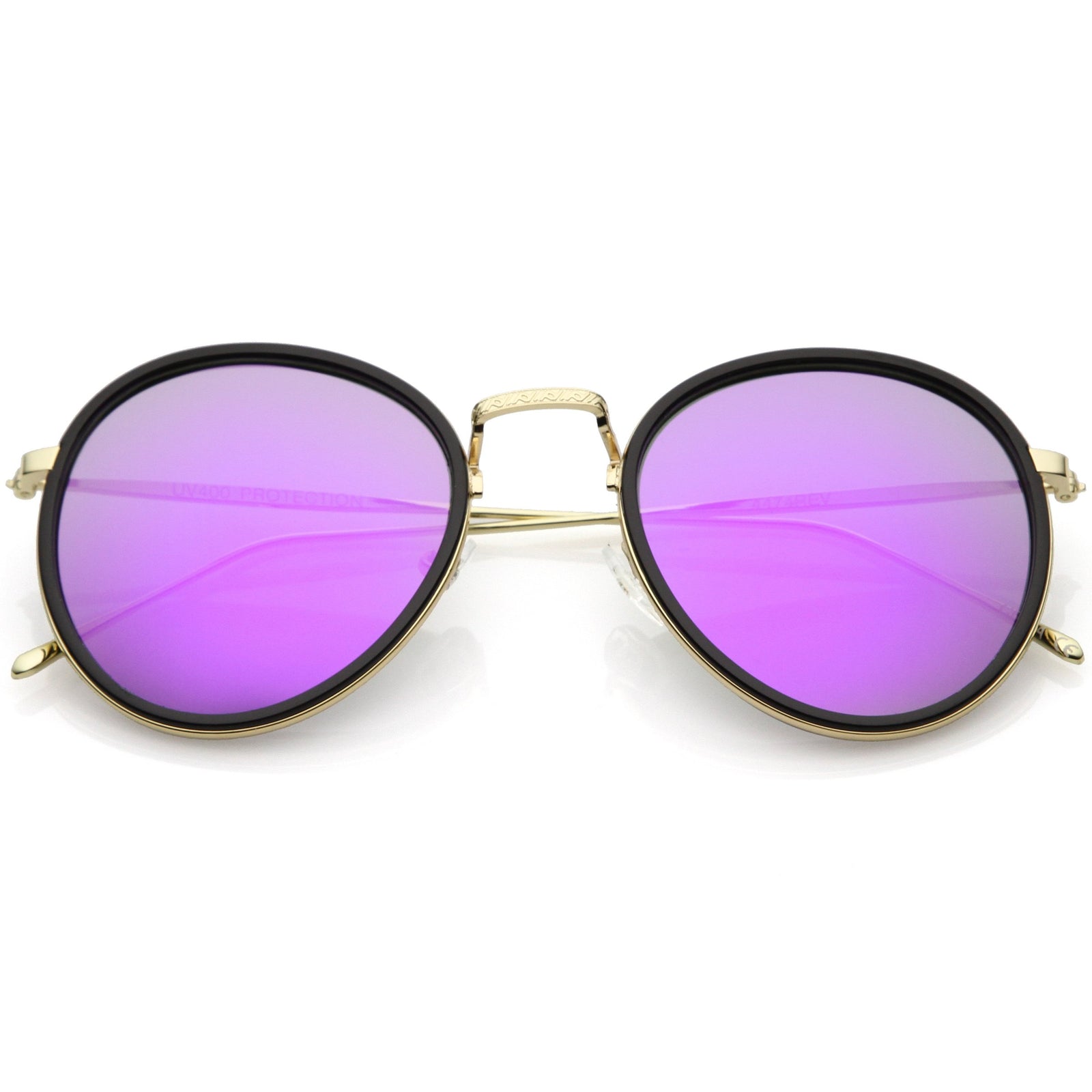Black Gold Purple Mirror