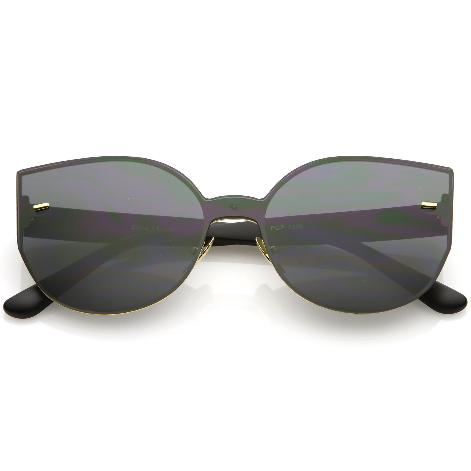 Black Matte Smoke Mirror