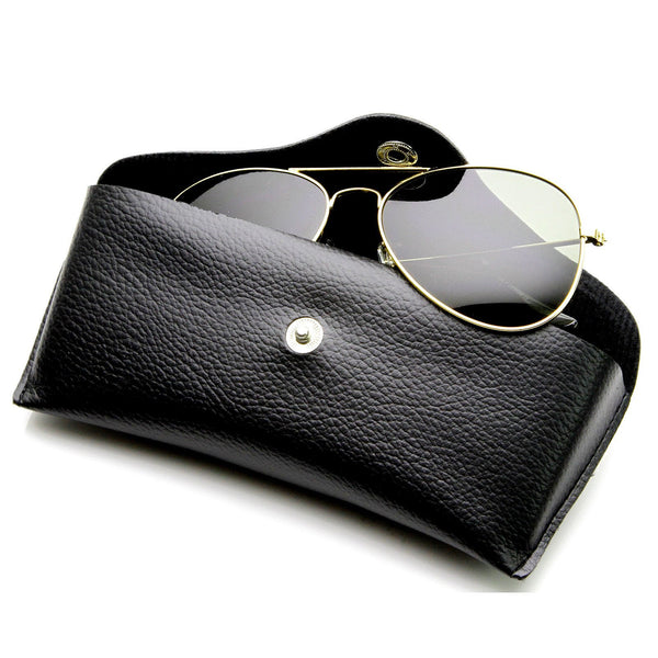 Limited Edition Classic Metal Tear Drop Aviator Sunglasses Case 1041 Zerouv 7719