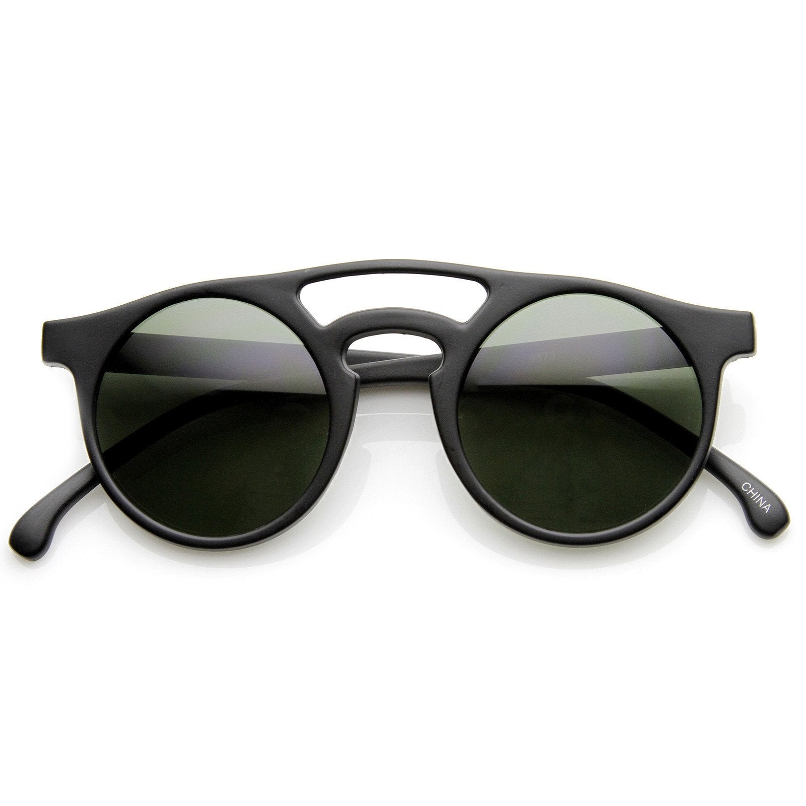 Indie Retro P3 Dapper Fashion Gafas de sol redondas 9117