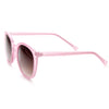 Zerouv + Plus "Ava" Retro Indie Fashion Round P3 Gafas de sol con orificio para llave
