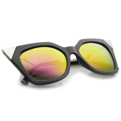 Gafas de sol de ojo de gato puntiagudas con punta caliente para mujer modernas A022