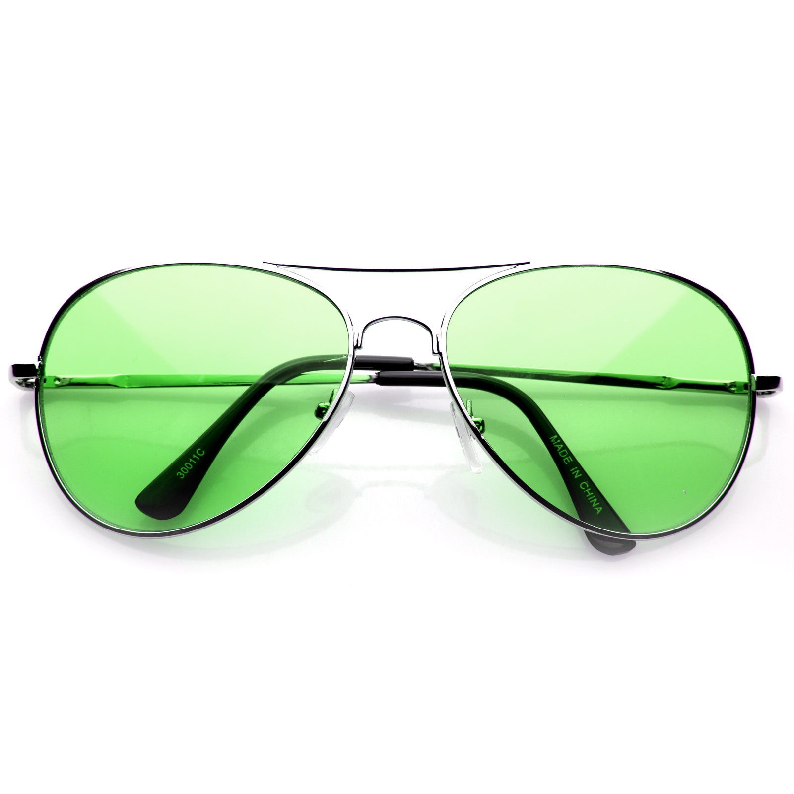 zeroUV 70s Retro Aviator Sunglasses for Men and Women, Vintage UV400 Blue  Blocker Glasses 61mm