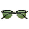 Gafas de sol RX ópticas clásicas de medio marco vintage