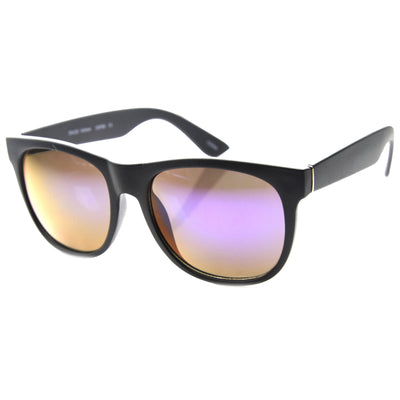 Gafas de sol súper retro hipster con montura de cuernos 8693
