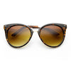 Gafas de sol estilo ojo de gato indie detalladas para mujer de gran tamaño 9622