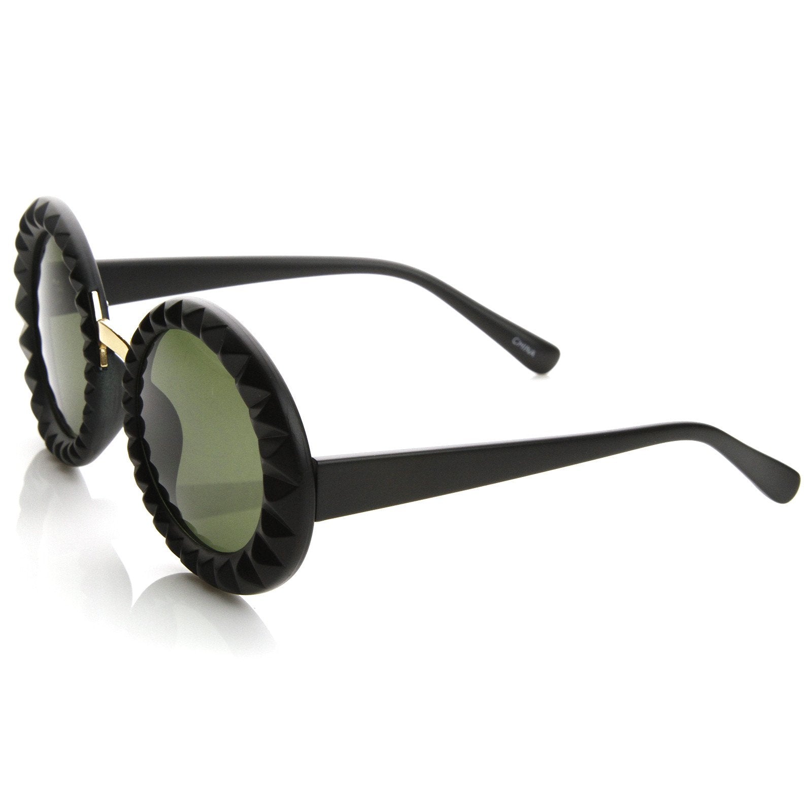 Designer Fashion Round Circle Womens Sunglasses 8772